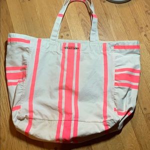 Victoria Secret Canvas Tote Bag